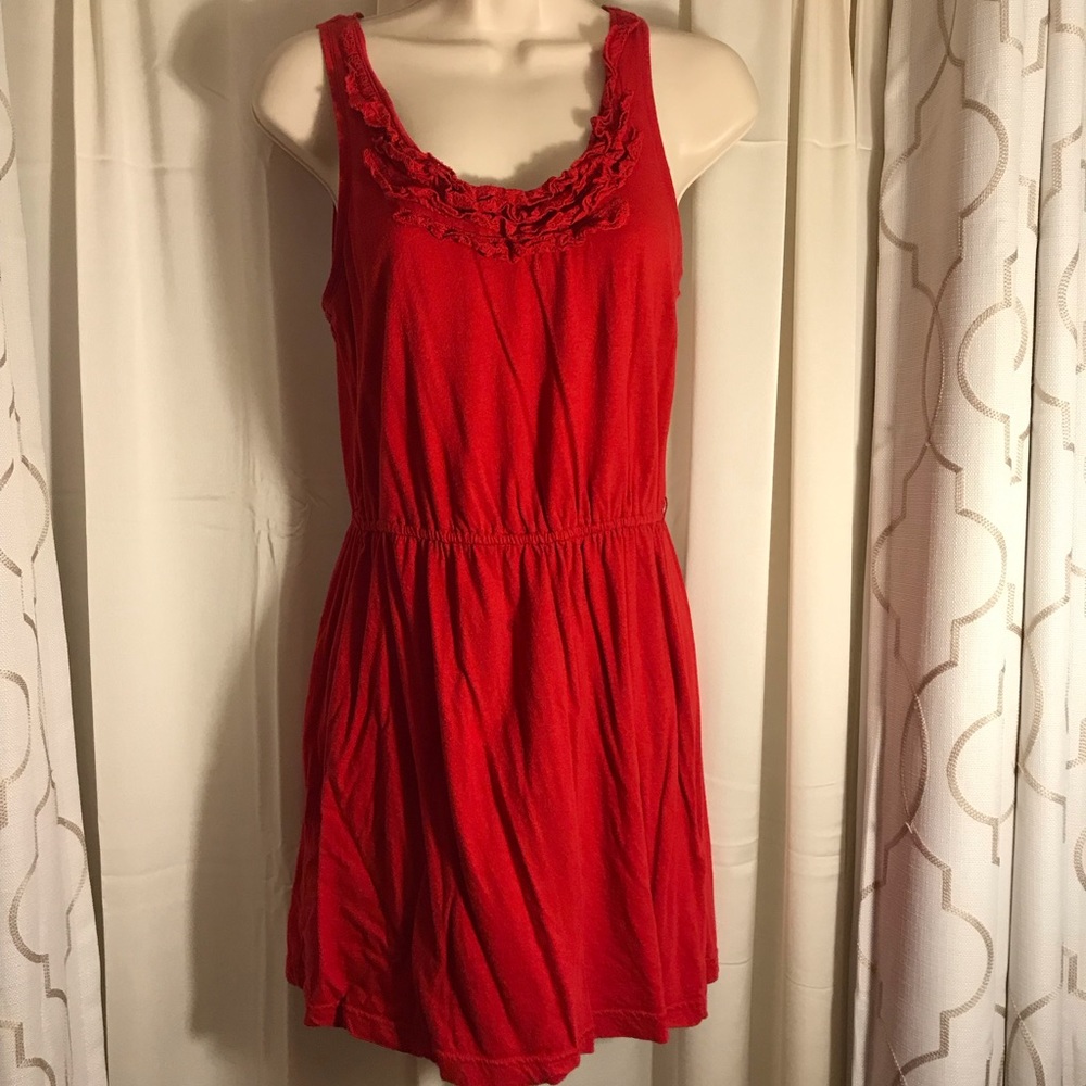 Red dress